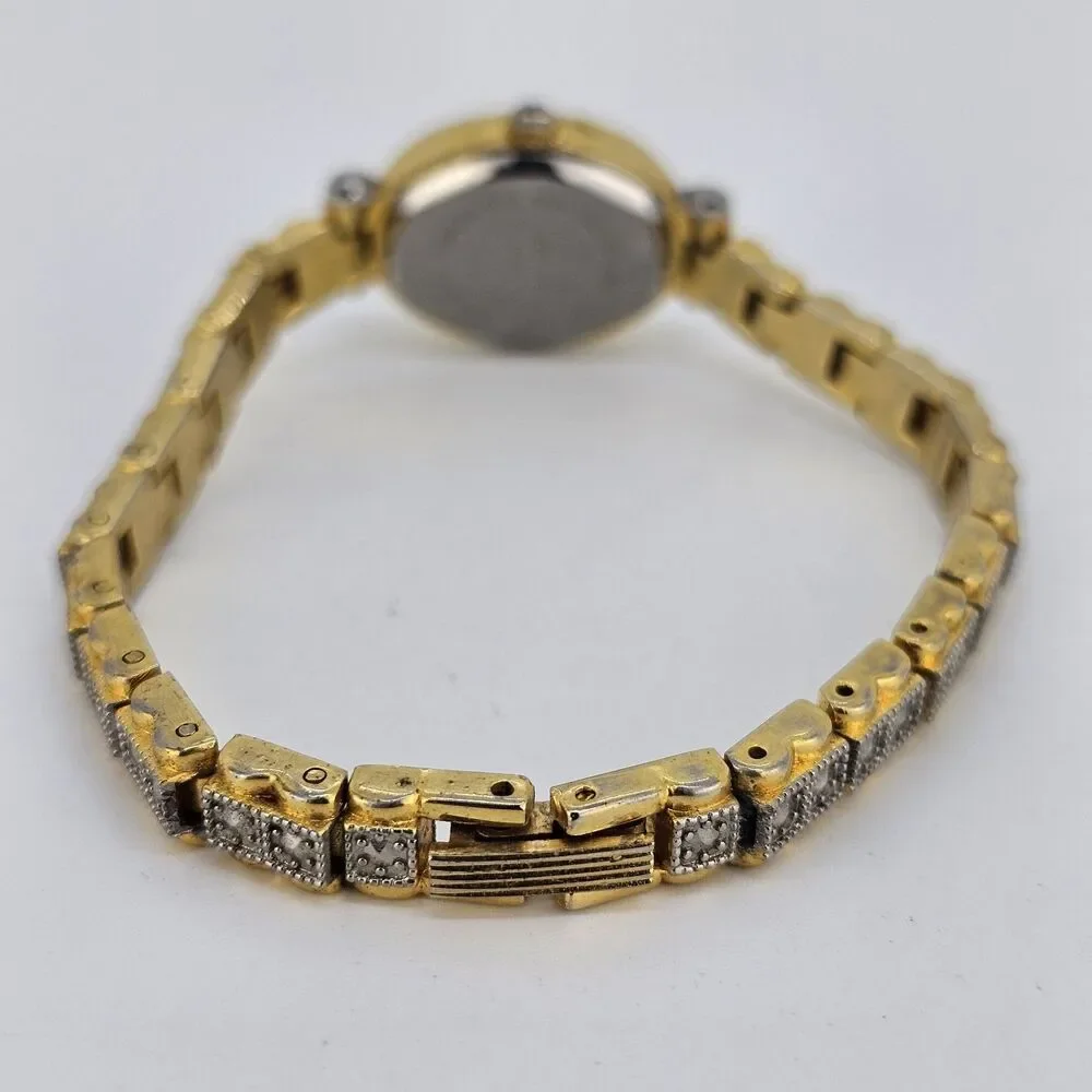 Jaclyn Smith Women's Watch‎ 18MM Gray Dial Gray Gold Bracelet 6.75